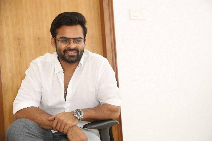 Sai Dharam Tej Stills At Winner Interview