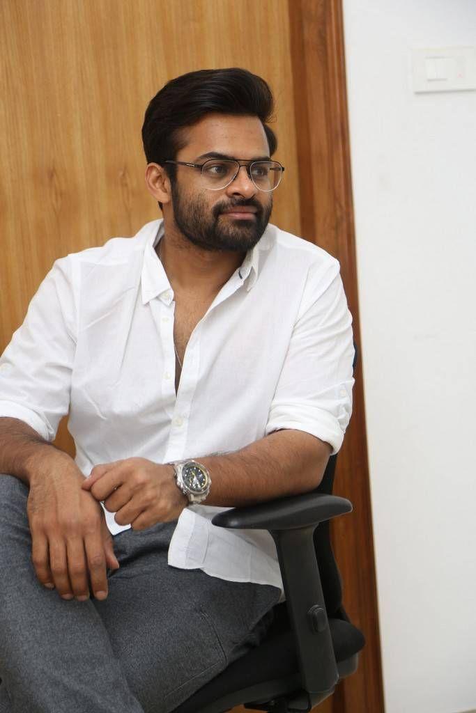 Sai Dharam Tej Stills At Winner Interview