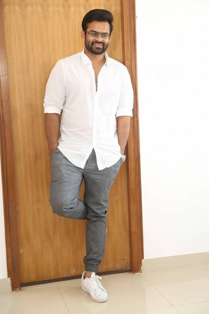 Sai Dharam Tej Stills At Winner Interview