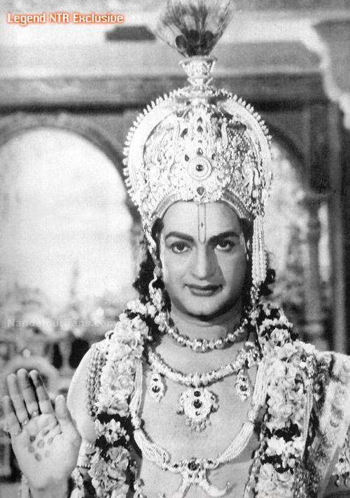 Sr Ntr's Lord Krishna Viswa Roopam Photos