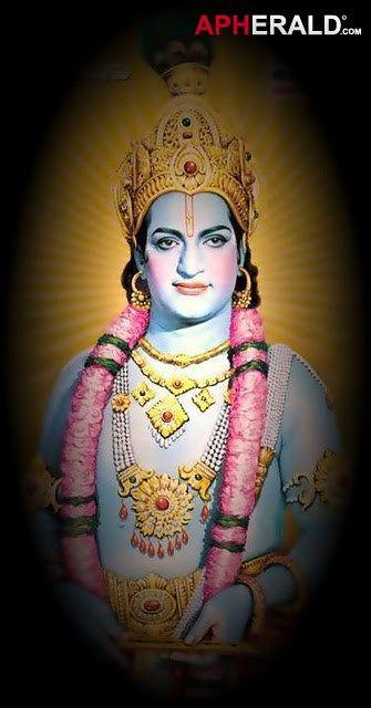 Sr Ntr's Lord Krishna Viswa Roopam Photos