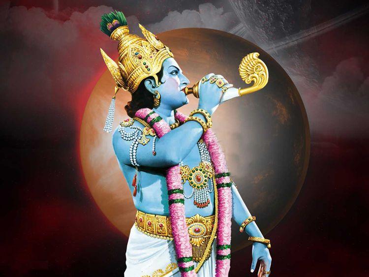 Sr Ntr's Lord Krishna Viswa Roopam Photos