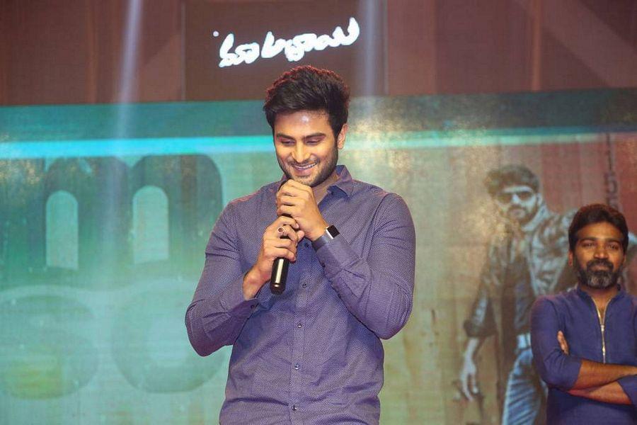 Sudheer Babu Stills At Maa Abbayi Audio Launch