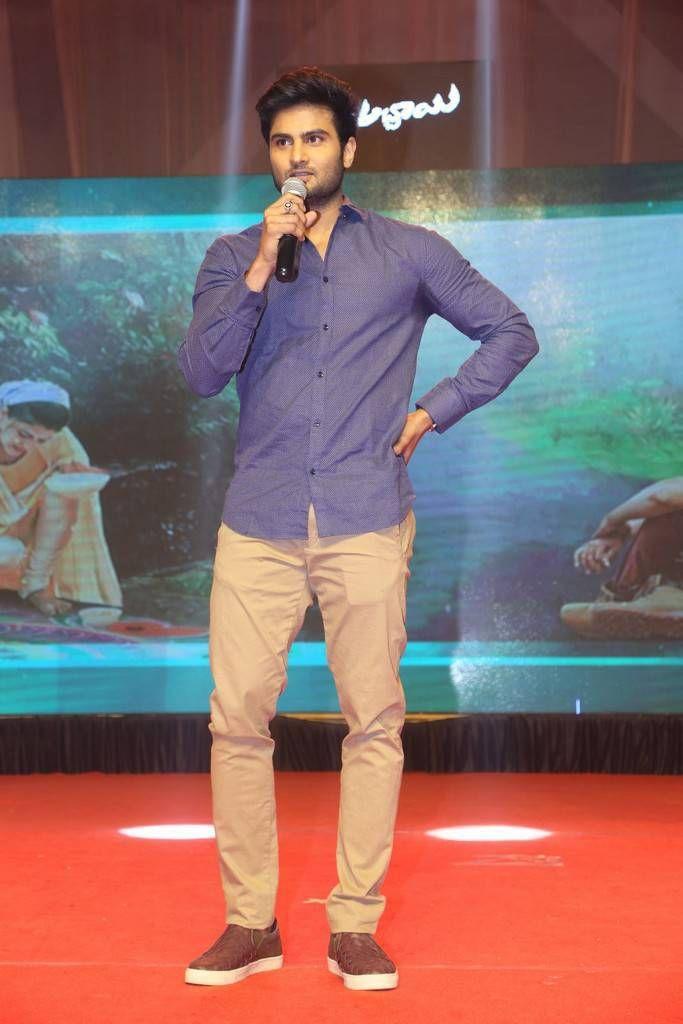 Sudheer Babu Stills At Maa Abbayi Audio Launch