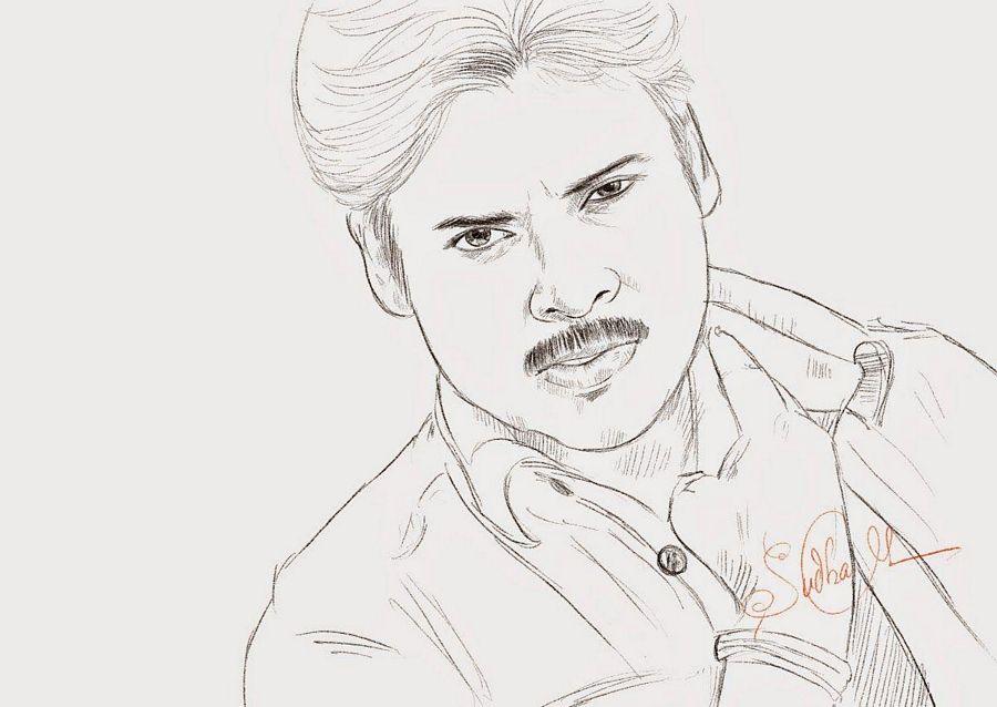 Superb Sketch Of Tollywood HEREOS