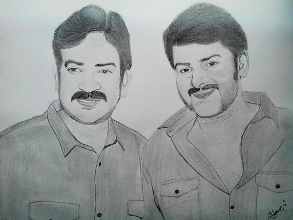 Superb Sketch Of Tollywood HEREOS