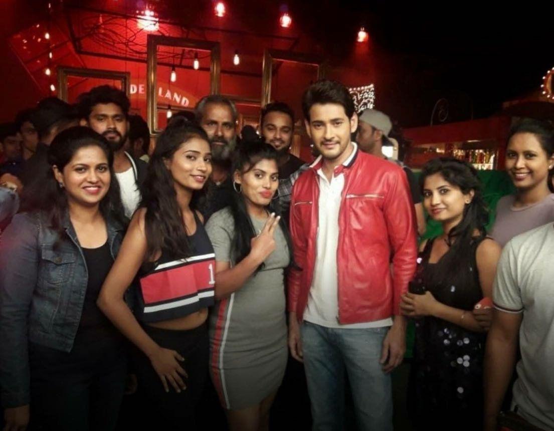 Superstar Mahesh Babu with his fans Photos