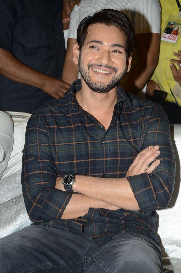 Superstar Mahesh at Sammohanam Pre Release Event Stills