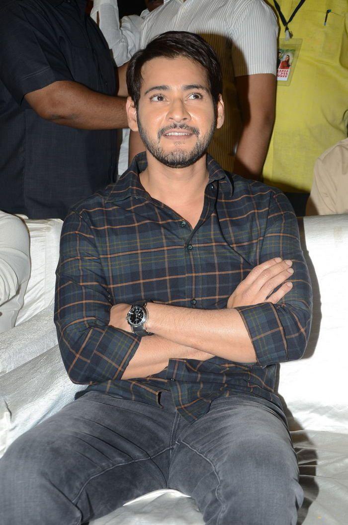 Superstar Mahesh at Sammohanam Pre Release Event Stills