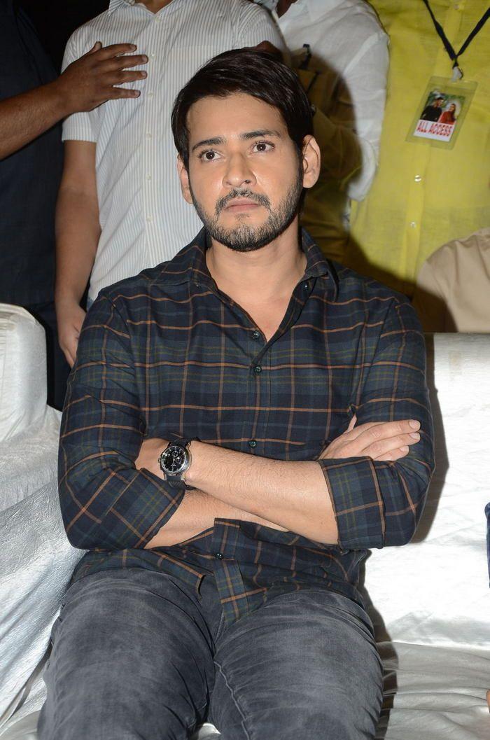 Superstar Mahesh at Sammohanam Pre Release Event Stills