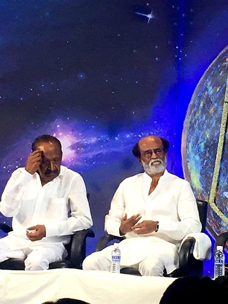 Superstar Rajinikanth at Superstar Fans Meet Today Photos