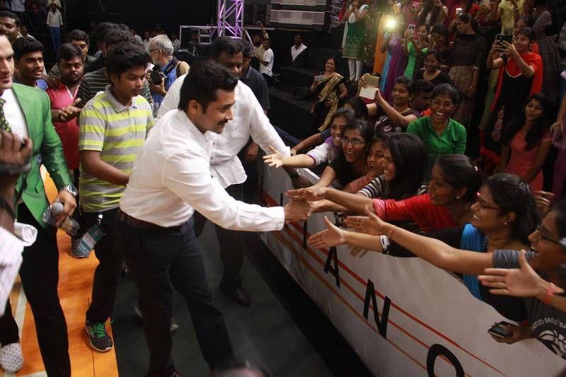 Suriya Stills At UBA Pro Basketball Players Felicitation