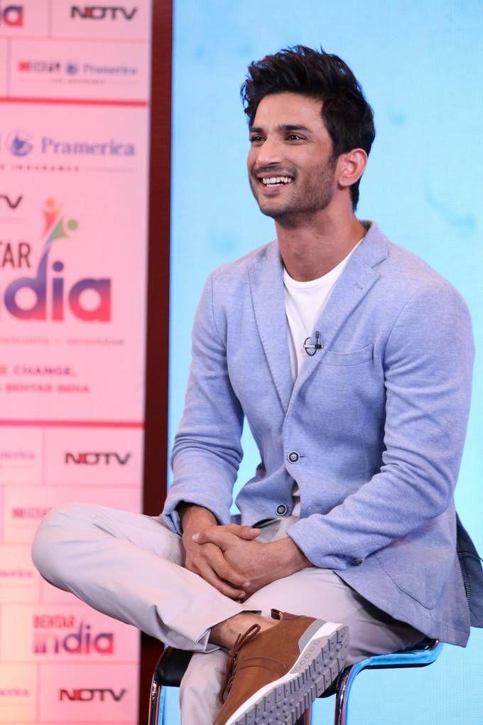 Sushant Singh Rajput Stills At Behtar India Campaign Launch