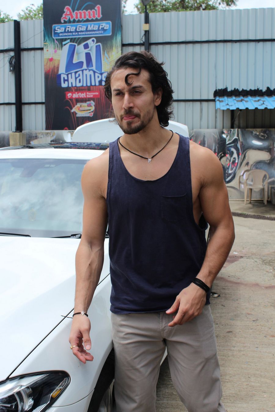 Tiger Shroff Spotted At Technical Rehearsals For Main Hoon Michael Concert