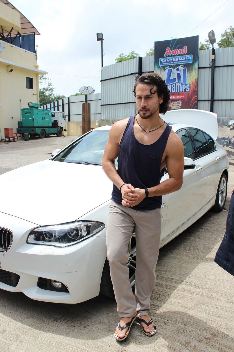 Tiger Shroff Spotted At Technical Rehearsals For Main Hoon Michael Concert