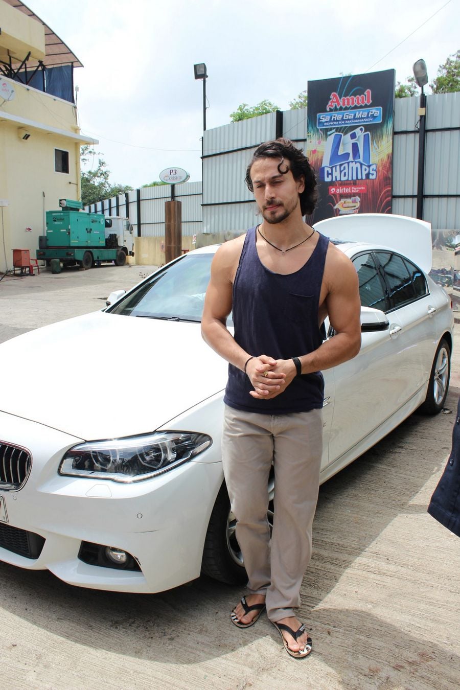 Tiger Shroff Spotted At Technical Rehearsals For Main Hoon Michael Concert