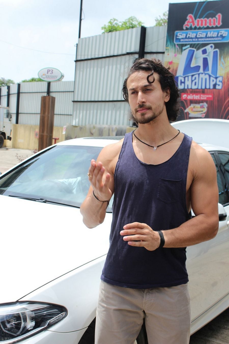 Tiger Shroff Spotted At Technical Rehearsals For Main Hoon Michael Concert