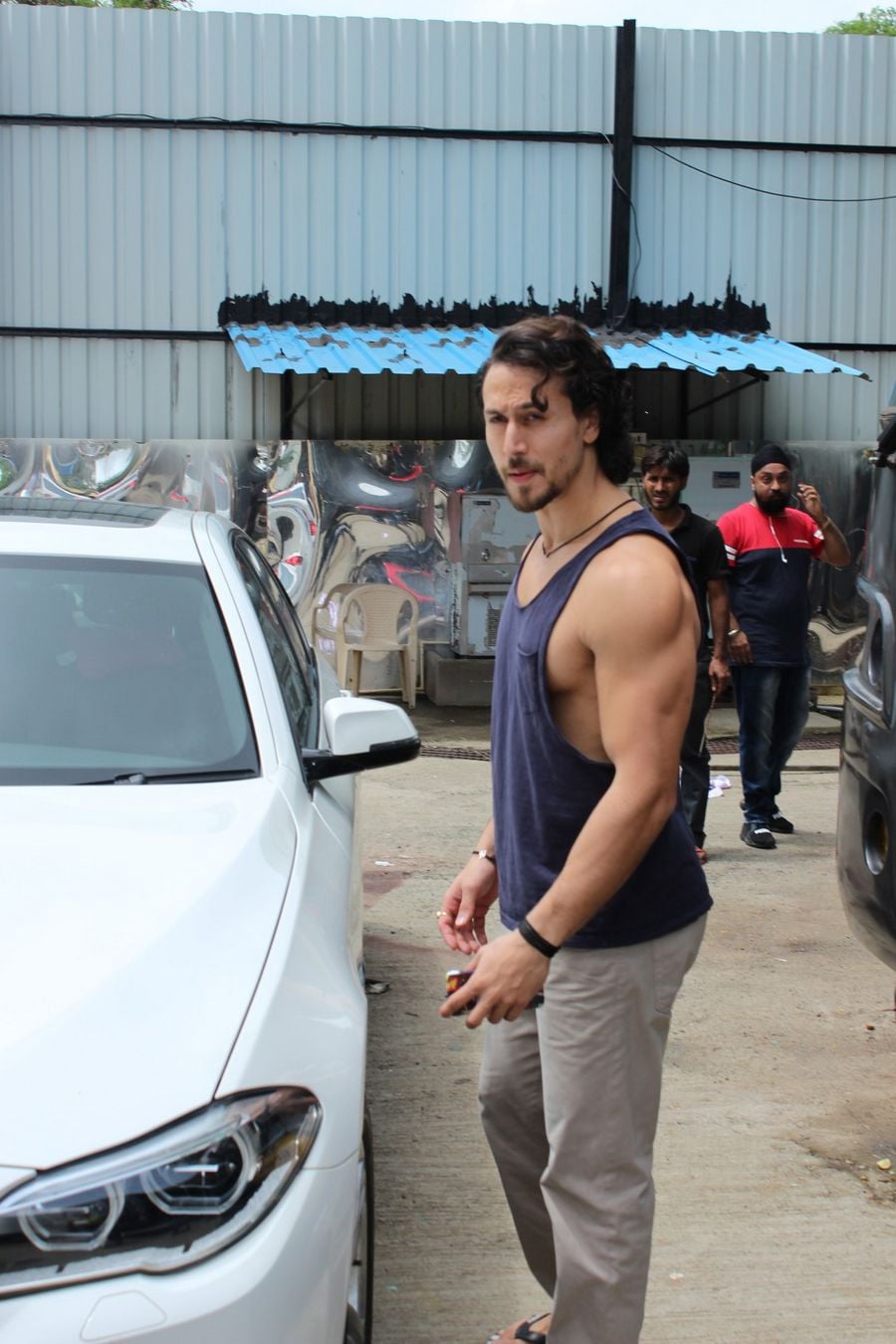 Tiger Shroff Spotted At Technical Rehearsals For Main Hoon Michael Concert