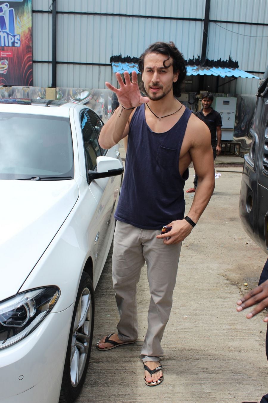 Tiger Shroff Spotted At Technical Rehearsals For Main Hoon Michael Concert