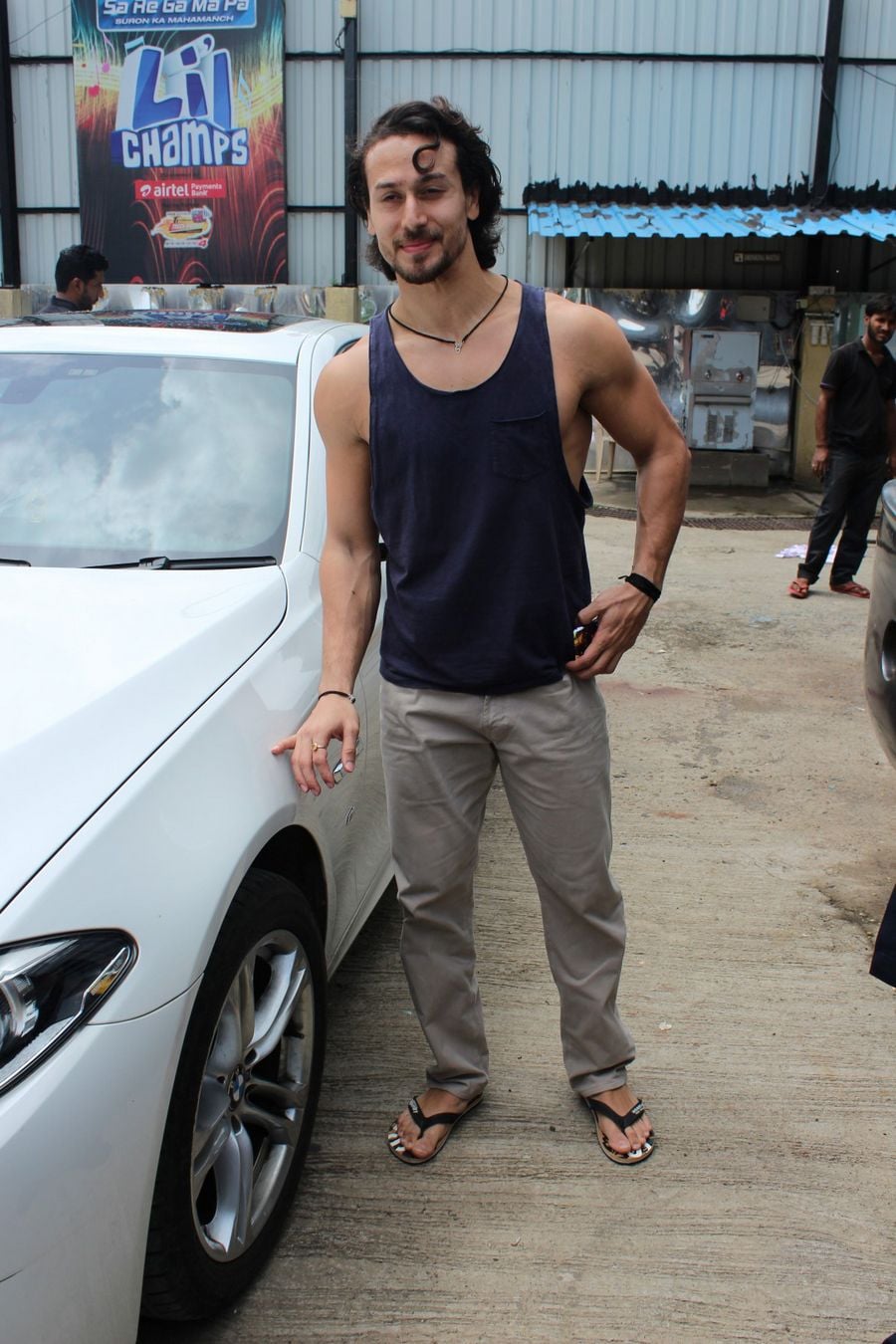 Tiger Shroff Spotted At Technical Rehearsals For Main Hoon Michael Concert