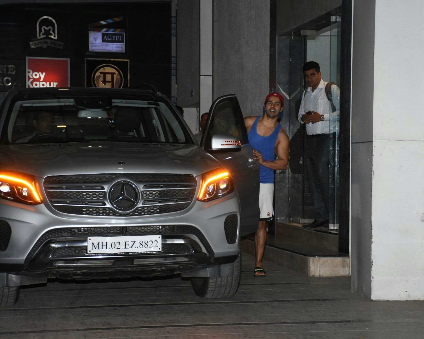 Varun Dhawan Photos From outside the Gym