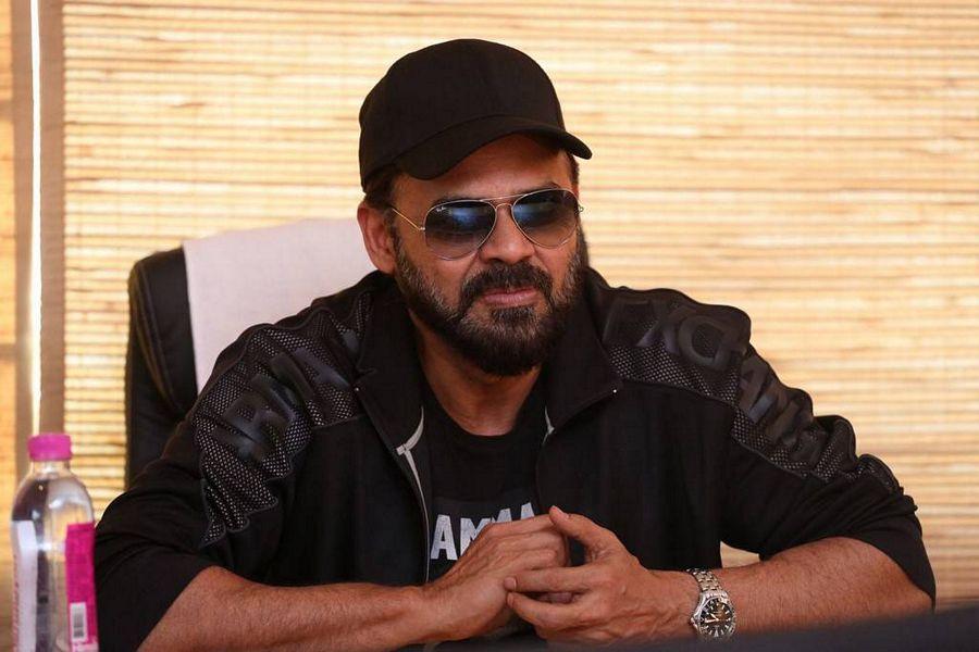 Venkatesh Stills At Guru Interview
