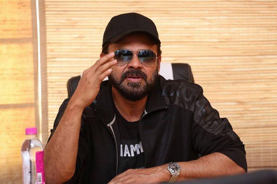 Venkatesh Stills At Guru Interview
