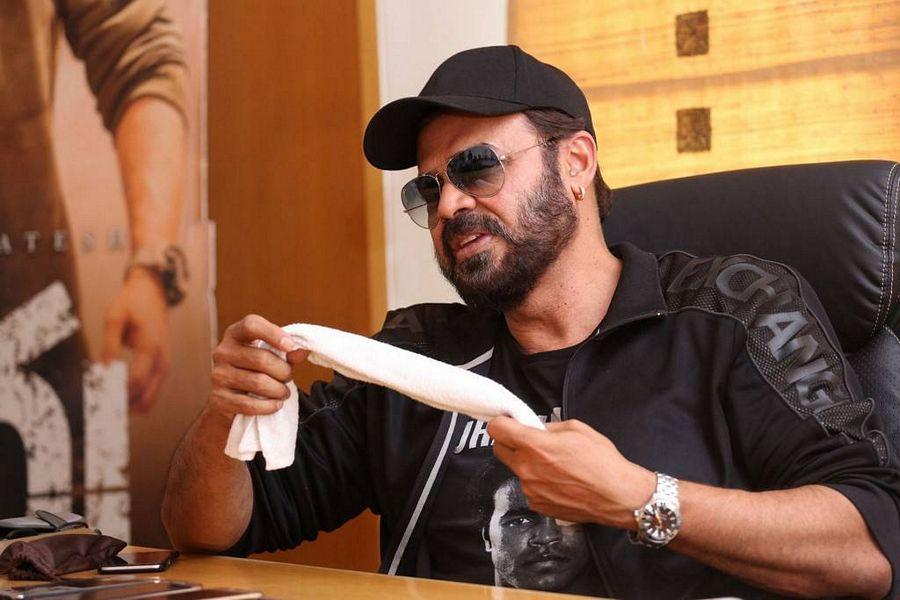 Venkatesh Stills At Guru Interview