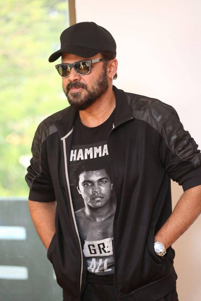 Venkatesh Stills At Guru Interview