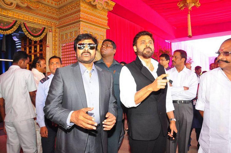 Venkatesh Stills At Subbarami Reddy Grandson Keshav Wedding