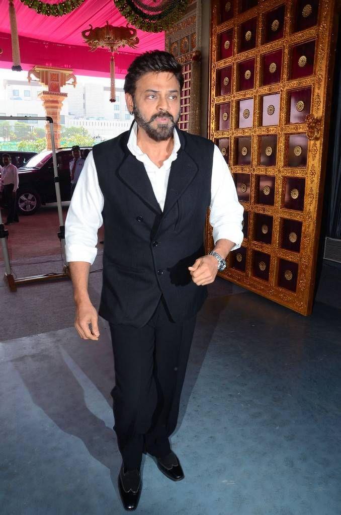 Venkatesh Stills At Subbarami Reddy Grandson Keshav Wedding