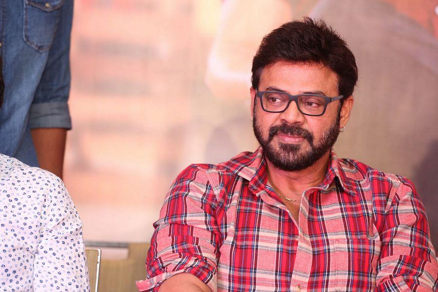 Venkatesh Stills at Babu Bangaram Movie Success Meet
