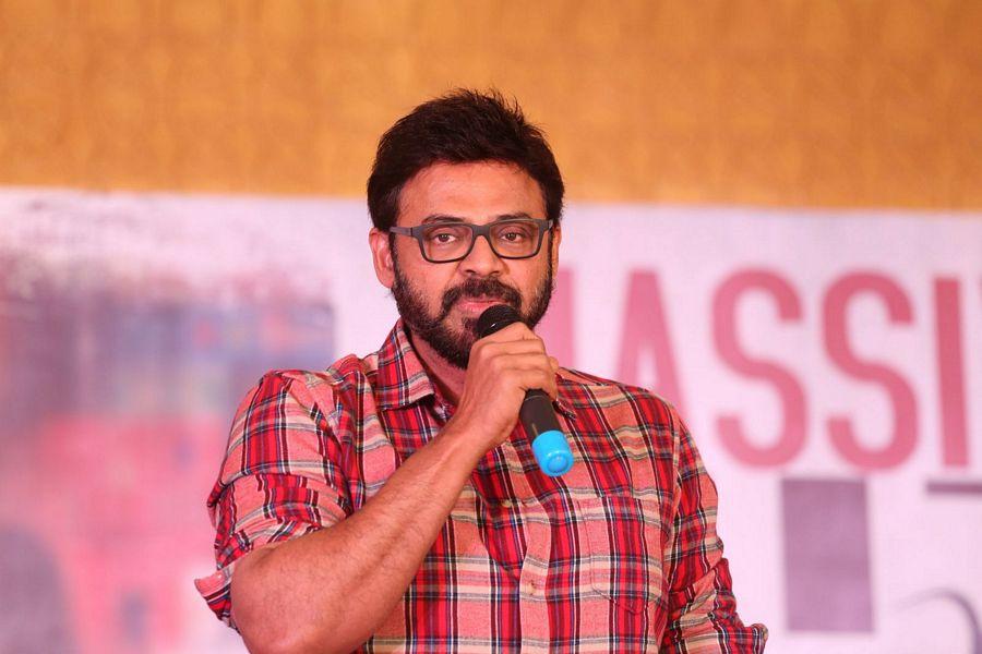 Venkatesh Stills at Babu Bangaram Movie Success Meet