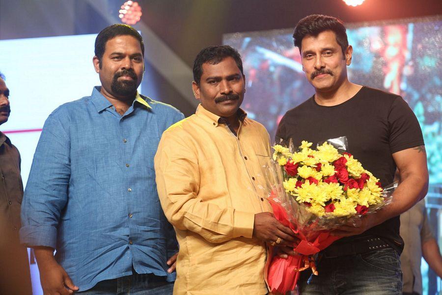 Vikram Latest Stills at Inkokkadu Audio Launch