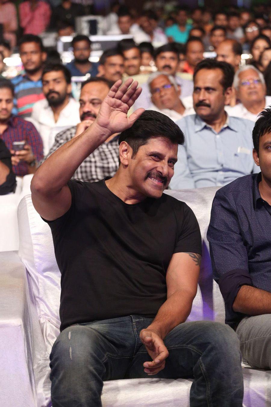 Vikram Latest Stills at Inkokkadu Audio Launch