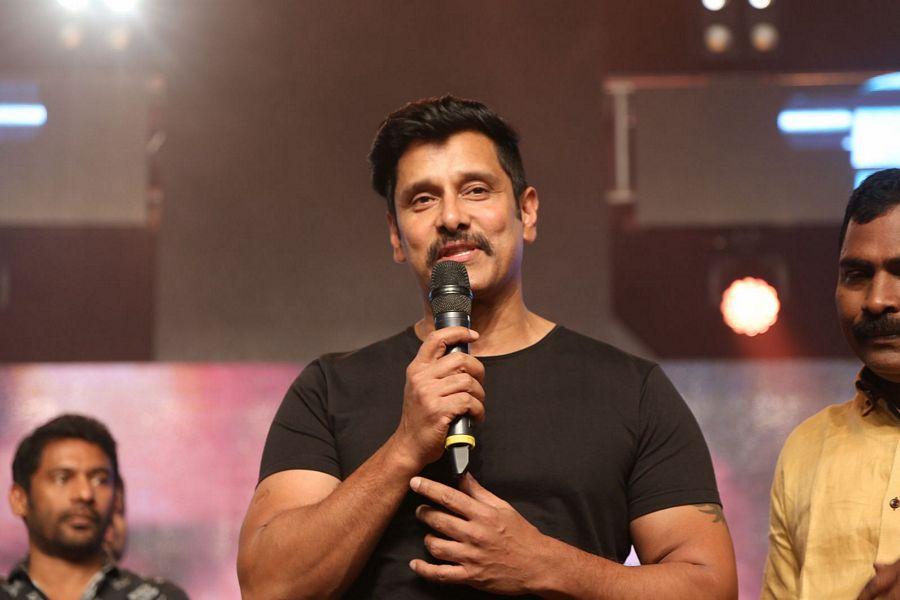 Vikram Latest Stills at Inkokkadu Audio Launch