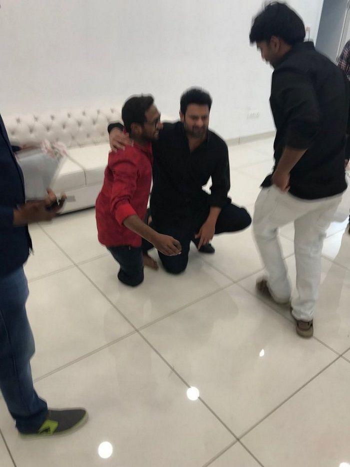 Young Rebel Star Prabhas Fans Meet Photos