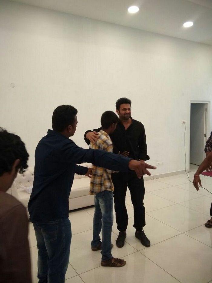 Young Rebel Star Prabhas Fans Meet Photos