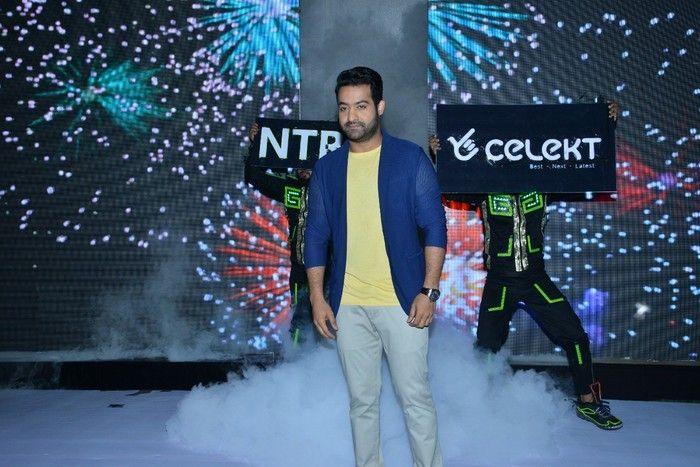 Young Tiger NTR Stills at Celekt Mobiles Brand Ambassador