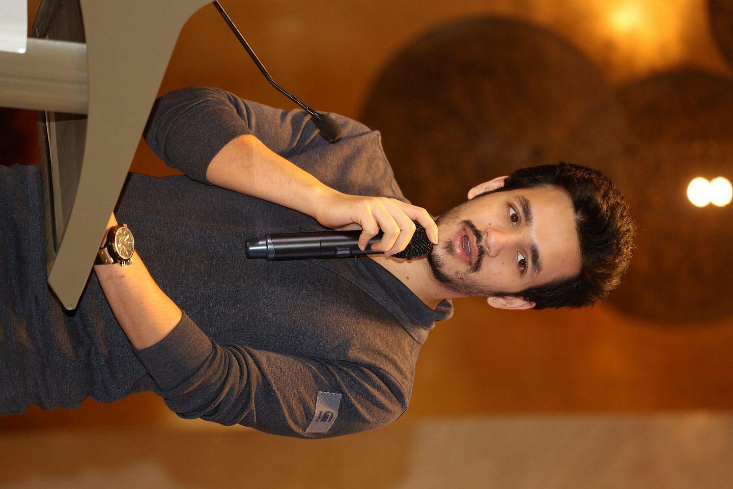Akhil Photos At South India Shopping Mall