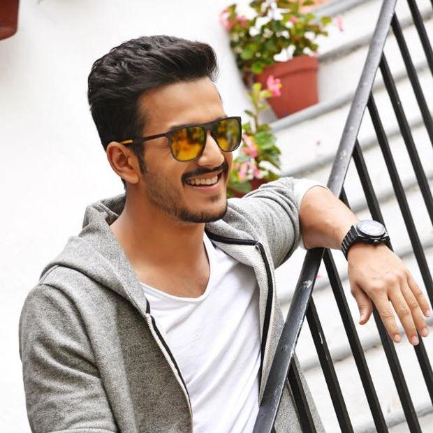 Akhil Stylish Stills in Akhil Movie