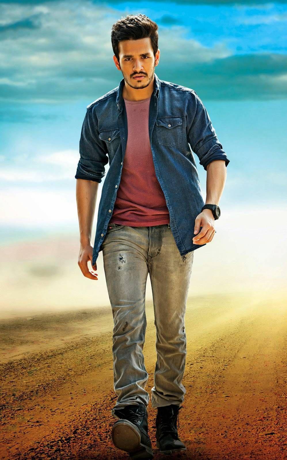 Akhil Stylish Stills in Akhil Movie