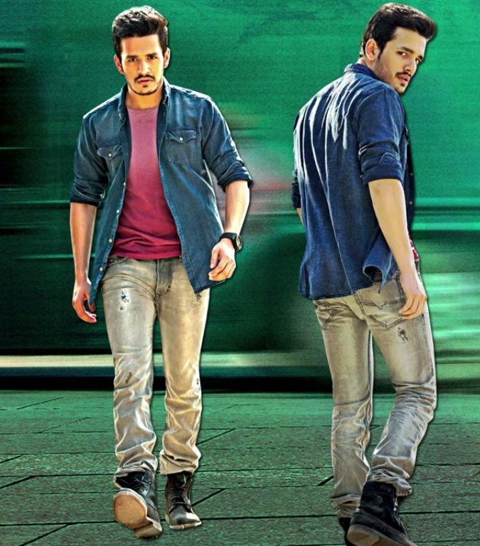 Akhil Stylish Stills in Akhil Movie