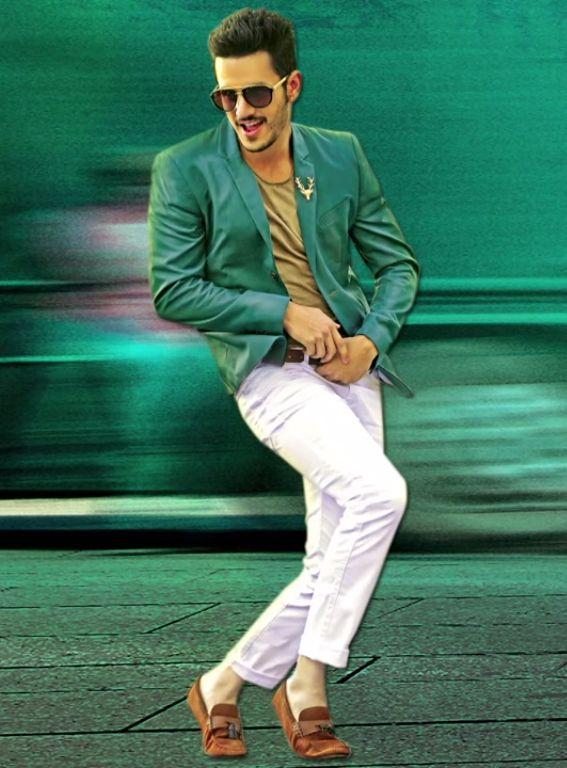 Akhil Stylish Stills in Akhil Movie