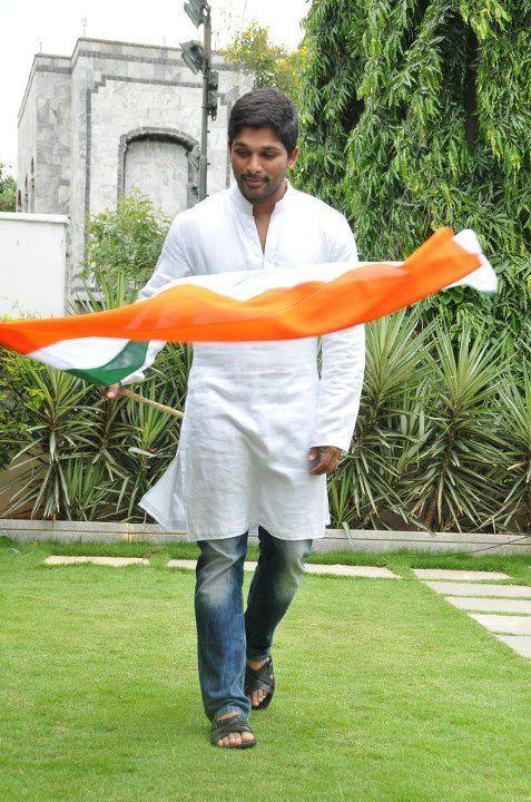 Allu Arjun Independence Day Special Photoshoot