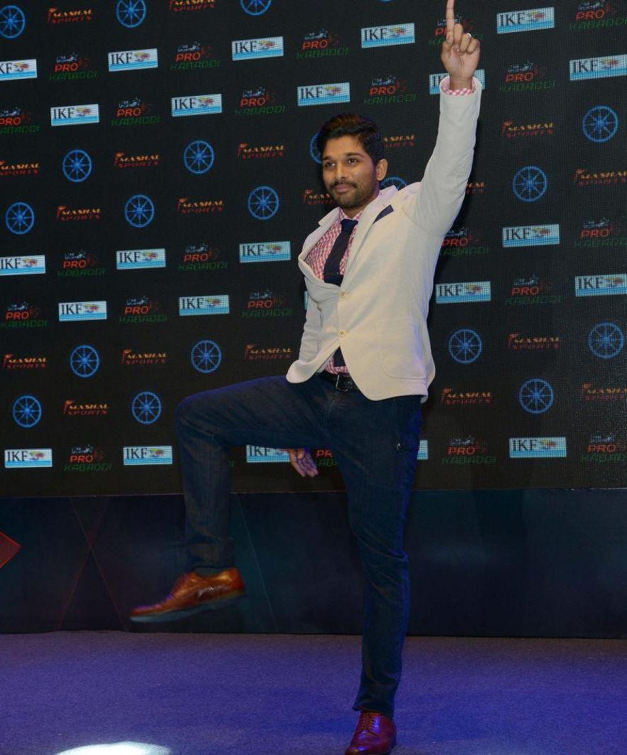Allu Arjun Pro Kabaddi Brand Ambassador