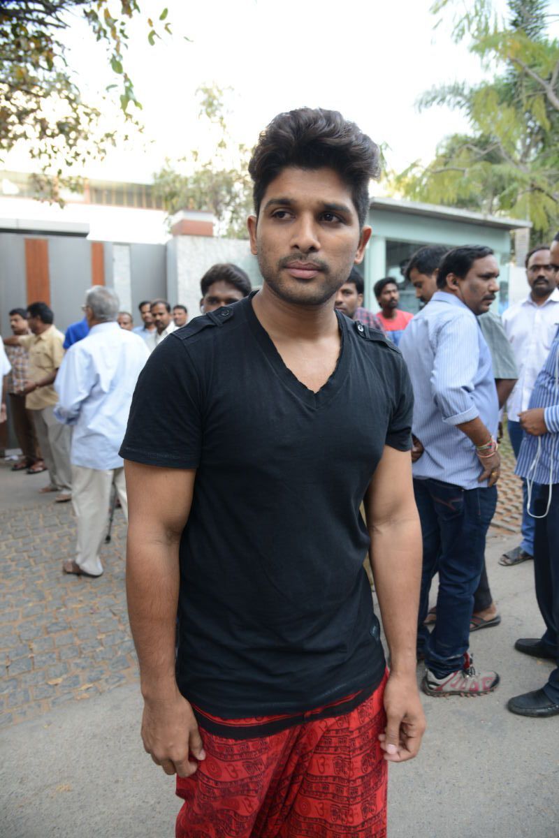 Allu Arjun rare photos