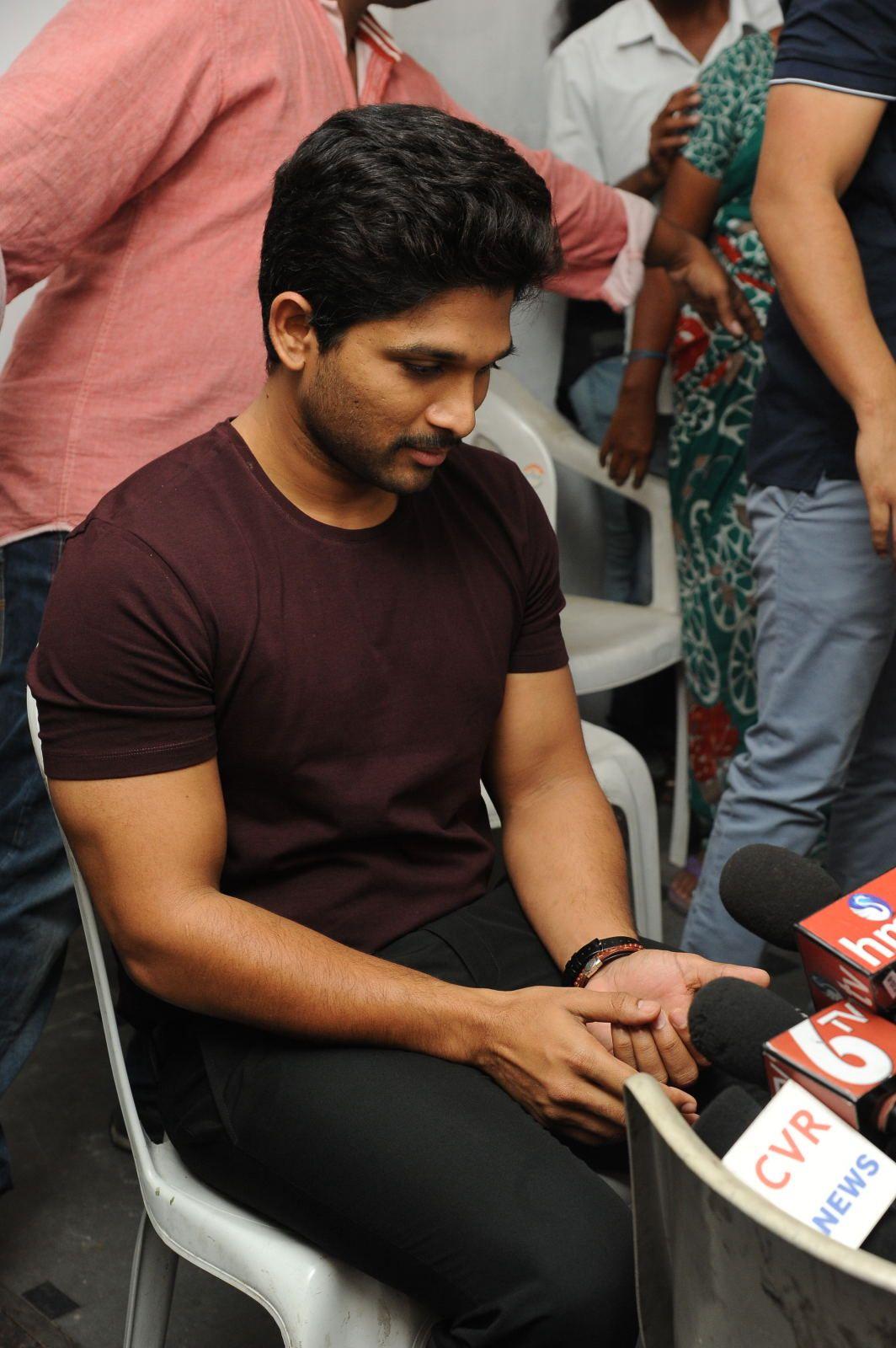 Alluarjun At Make a Wish Foundation