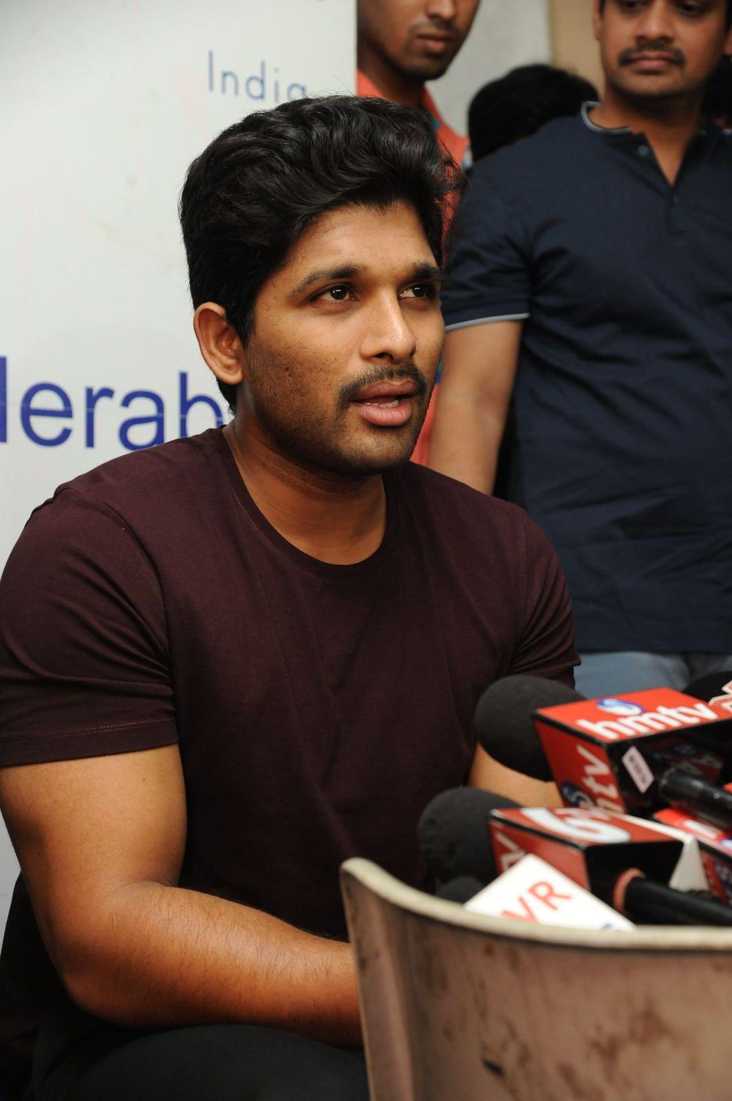 Alluarjun At Make a Wish Foundation