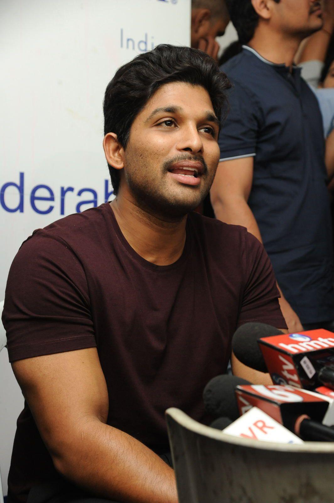 Alluarjun At Make a Wish Foundation